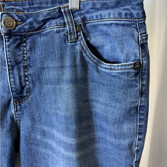 Kut From The Kloth Katy Boyfriend Medium Wash Jeans 11” Rise 29” Inseam size 14W - Picture 5 of 15